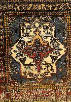 Mohchtascham Poshti, Persien, um 1900, Wolle auf Baumwolle, ca. 37 x 42 cm, SchÄtzwert: 1100.- EURO, EHZ: 5