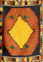 Gabbeh Alt, Persien, ca. 60 Jahre, Wolle auf Wolle, ca. 95 x 70 cm, SchÄtzwert: 850.- EURO, EHZ: 2-3