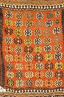 Kelim Gaschgahi, Persien, ca. 60 Jahre, Wolle auf Wolle, ca. 190 x 150 cm, SchÄtzwert: 950.- EURO, EHZ: 3