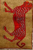 Gabbeh Alt, Persien, ca. 50 Jahre, Wolle auf Wolle, ca. 135 x 90 cm, SchÄtzwert: 950.- EURO, EHZ: 2
