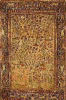Keschan Alt, Persien, um 1920, Wolle auf Baumwolle, ca. 195 x 128 cm, SchÄtzwert: 3900.- EURO, EHZ: 2, reinigungsbedÜrftig, ein kleines loch.