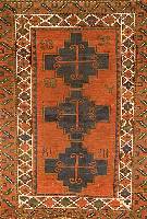 Kazak, Armenien, um 1910, Wolle auf Wolle, ca. 187 x 141 cm, SchÄtzwert: 3200.- EURO, EHZ: 3-4