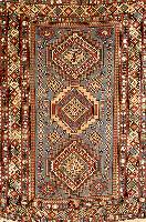 Kazak, Rußland, um 1920, Wolle auf Wolle, ca. 181 x 123 cm, SchÄtzwert: 2800.- EURO, EHZ: 3