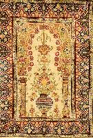 Hereke sign., TÜrkei, ca. 30 Jahre, reine Naturseide, ca. 78 x 57 cm, SchÄtzwert: 3500.- EURO, EHZ: 2