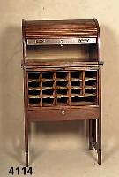 VerwandlungsmÖbel, deutsch, um 1905/10, be- zeichnet Adrema Maschinenbaugesellschaft Berlin, Jugendstil, Korpus Weichholz/Hartholz, im ...