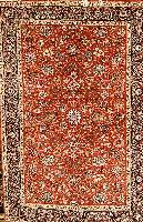 Sarogh, China, ca. 30 Jahre, Wolle auf Baumwolle, ca. 185 x 125 cm, SchÄtzwert: 650.- EURO, EHZ: 3