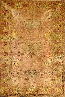 Kaiseri Antik, TÜrkei, um 1870,Flor Naturseide, ca. 164 x 116 cm, SchÄtzwert: 6500.- EURO, EHZ: 4