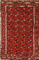 Torkmenistan, ca. 20 Jahre, Wolle auf Wolle, ca. 188 x 132 cm, SchÄtzwert: 1200.- EURO, EHZ: 1-2