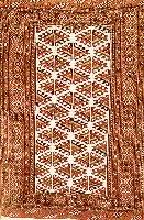 Yamut, Rußland, ca. 40 Jahre, Wolle auf Wolle, ca. 156 x 108 cm, SchÄtzwert: 750.- EURO, EHZ: 2-3