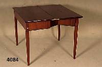 Spieltisch, deutsch, um 1810, Biedermeier, Mahagoni massiv, mit Schellack poliert, ca. 69x86x86 cm