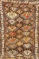 Adler Kazak, Rußland, ca. 1870 Jahre, Wolle auf Wolle, ca. 253 x 134 cm, SchÄtzwert: 8000.- EURO, EHZ: 4
