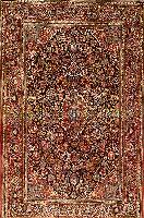 Keschan, Persien, ca. 60 Jahre, Wolle auf Baumwolle, ca. 209 x 135 cm, SchÄtzwert: 4500.- EURO, EHZ: 2-3