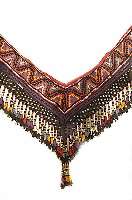 Zeltschmuck,Zierband, Usbekistan, um 1900, Baumwolle mit Seidenstickere, ca. 78 x 78 cm, SchÄtzwert: 1100.- EURO, EHZ: 2, museal