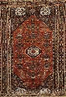 Kashguli,fein,Persien,um 1930, Wolle auf Baumwolle, ca. 215 x 149 cm, SchÄtzwert: 2900.- EURO, EHZ: 3