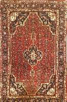 Bidjar, Persien, ca. 40 Jahre, Wolle auf Baumwolle, ca. 204 x 130 cm, Schätzwert: 1200.- EURO, EHZ: 3, Wasserschaden
