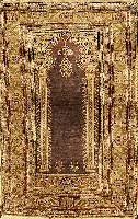 Keyseri gebetsteppich, TÜrkei, ca. 50 Jahre, Florseidig auf Baumwolle, ca. 136 x 88 cm, SchÄtzwert: 950.- EURO,EHZ 2-3