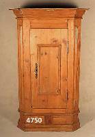 Bauernschrank, deutsch/Hessen, 18. Jhd., Weichholz, eintÜrig, original Schloß, Schloß und BeschlÄge, unrestaurierter Originalzustand , ca. ...