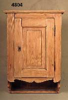 WandschrÄnkchen, deutsch/Pfalz, 19. Jhd., Weichholz, 2 InnenfÄcher, Schublade und Außen- fach, AltersschÄden, unrestaurierter Original- zustand, ...