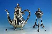Öllampe, Zinn, um 1900, wohl Osiris, NÜrnberg, reiner Jugendstil, H ca. 21 cm, min. verbeult