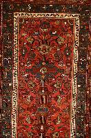Darjasin, Persien, ca. 60 Jahre, Wolle auf Baumwolle, ca. 213 x 98 cm, Schätzwert: 1050.- EURO, EHZ: 3