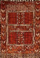 Tekke Engsi, Rußland, um 1900, Wolle auf Wolle, ca. 153 x 118 cm, SchÄtzwert: 2500.- EURO, EHZ: 3