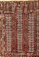 Yamut Gebetsteppich, Rußland, ca. 40 Jahre, Wolle auf Wolle, ca. 120 x 90 cm, SchÄtzwert: 650.- EURO, EHZ: 2