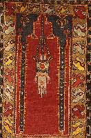 Maden Gebetsteppich, TÜrkei, um 1930, Wolle auf Wolle, ca. 120 x 76 cm, SchÄtzwert: 750.- EURO, EHZ: 3-4