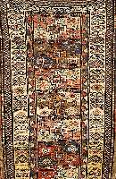 Ghochan, Persien, ca. 60 Jahre, Wolle auf Wolle, ca. 140 x 78 cm, SchÄtzwert: 550.- EURO, EHZ: 3-4
