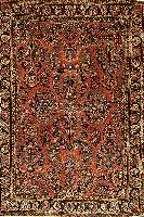 Sarogh US-Re Import, Persien, um 1910, Wolle auf Baumwolle, ca. 141 x 101 cm, SchÄtzwert: 2500.- EURO, EHZ: 3