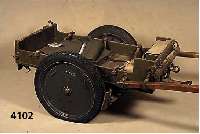 Munitionskarre, Schweiz, 1922, signiert Maschinenfabrik Burckhard, Basel, ausgerÜstet mit Axt, Schaufel und Pickel, sehr gut geeig- net als ...