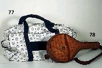 MCM-Tennis-SchlÄger-HÜlle, neuwertig, Modellnr. P 1227, Designerentwurf