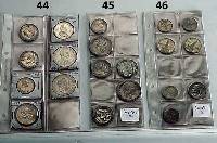 Konvolut 7 MÜnzen Kaiserreich Preussen, Uni Breslau, 2 x 2 Mark Wilhelm 1908/10; 5 Mark 1903; 2 Mark 1913; 3 Mark 1914; 5 Mark 1913; ss