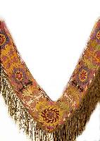 Schmuckband, usbekistan, um 1920, mit Seide bestickt., ca. 142 x 16 cm, SchÄtzwert: 650.- EURO, EHZ: 2