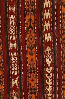 Decke, Gilzai-Nomaden, um 1940, Wolle auf Wolle, ca. 140 x 113 cm, SchÄtzwert: 650.- EURO, EHZ: 4, RÄnder beschÄdigt