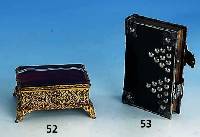 Andachtsbuch, Waldner Josef, Himmlischer Baumgarten, um 1826, 13-lÖtige BeschlÄge, Leder mit Nagelverzierung, grav., Orig.- VerschlÜsse, ...
