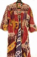 Ikat Chapan (MÄnnergrÖsse), Usbekistan, um 1880, Seide, SchÄtzwert: 950.- EURO, EHZ: 3