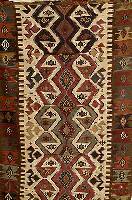 Abanos Kelim, Anatolien, um 1840, Wolle auf Wolle, ca. 214 x 114 cm, SchÄtzwert: 3800.- EURO, EHZ: 3
