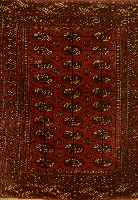 Yomuth, Russland, um 1940, Wolle auf Wolle, ca. 143 x 120 cm, SchÄtzwert: 850.- EURO, EHZ: