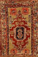 Meshgin, Persien, ca. 50 Jahre, Wolle auf Wolle, ca. 215 x 142 cm, SchÄtzwert: 850.- EURO, EHZ: 3