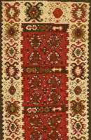 Shirwan Kelim, Rußland, um 1930, Wolle auf Wolle, ca. 135 x 70 cm, SchÄtzwert: 450.- EURO, EHZ: EHZ: 2