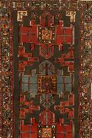 kuba, Rußland, um 1930, Wolle auf Baumwolle, ca. 204 x 117 cm, SchÄtzwert: 2200.- EURO, EHZ: 2-3