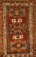 Fachralo, Rußland, um 1920, Wolle auf Wolle, ca. 200 x 130 cm, SchÄtzwert: 2800.- EURO, EHZ: 2