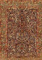 Kerman Lawar, Persien, ca. 40 Jahre, Wolle auf Baumwolle, ca. 241 x 150 cm, SchÄtzwert: 850.- EURO, EHZ: 2