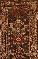 Kazak, Rußland, um 1920, Wolle auf Wolle, ca. 267 x 140 cm, SchÄtzwert: 3500.- EURO, EHZ: 2-3