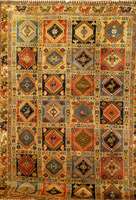 Yalameh, Persien, ca. 15 Jahre, Wolle auf Wolle, ca. 312 x 217 cm, Schätzwert: 2500.- EURO. Sehr guter Erhaltungszustand. Freundlich e ...
