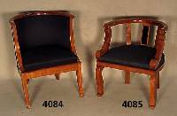 Stuhl, Beidermeierstil, nach dem Vorbild von 1830, Kirschbaum massiv, Polster und Bezug neu , wohnfertig, handpoliert, sehr bequem, praktisch, ...