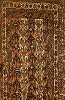 Haybe, Torkmenistan, um 1900, Wolle auf Wolle, ca. 100 x 60 cm, Schätzwert: 1100.- EURO, EHZ: 3-4