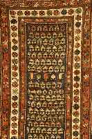 Kazak, Rußland, um 1900, Wolle auf Wolle, ca. 215 x 118 cm, SchÄtzwert: 3200.- EURO, EHZ: 3