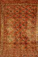 Yamut, Rußland, um 1900, Wolle auf Wolle, ca. 386 x 228 cm, SchÄtzwert: 1350.- EURO, EHZ: 4-5