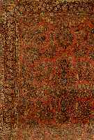 Sarogh US Re Import, Persien, um 1910, Wolle auf Baumwolle, ca. 373 x 276 cm, SchÄtzwert: 6800.- EURO, Fransen erneurt, ReinigungsbedÜrftig, ...